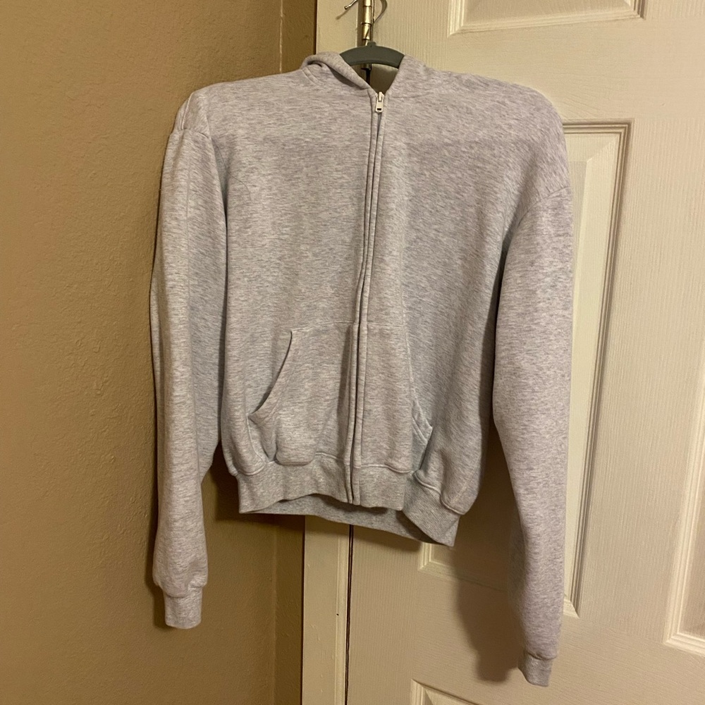 Skims zip up sweater